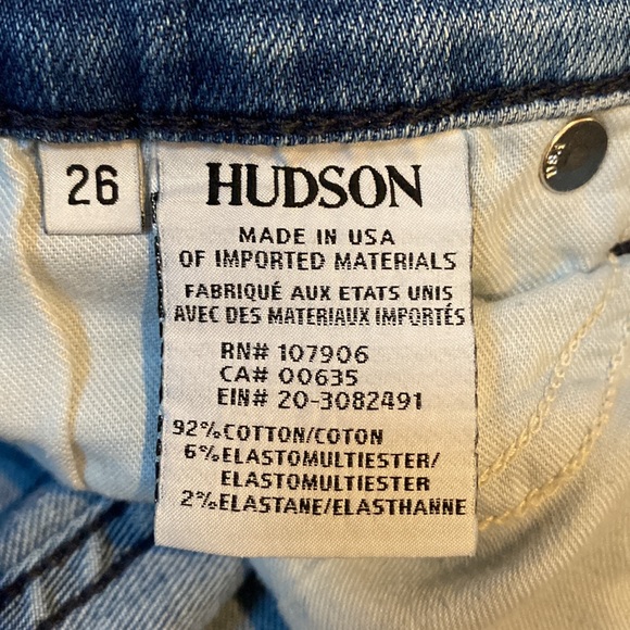 Hudson Midrise Tilda Cigarette Jean - Picture 6 of 6